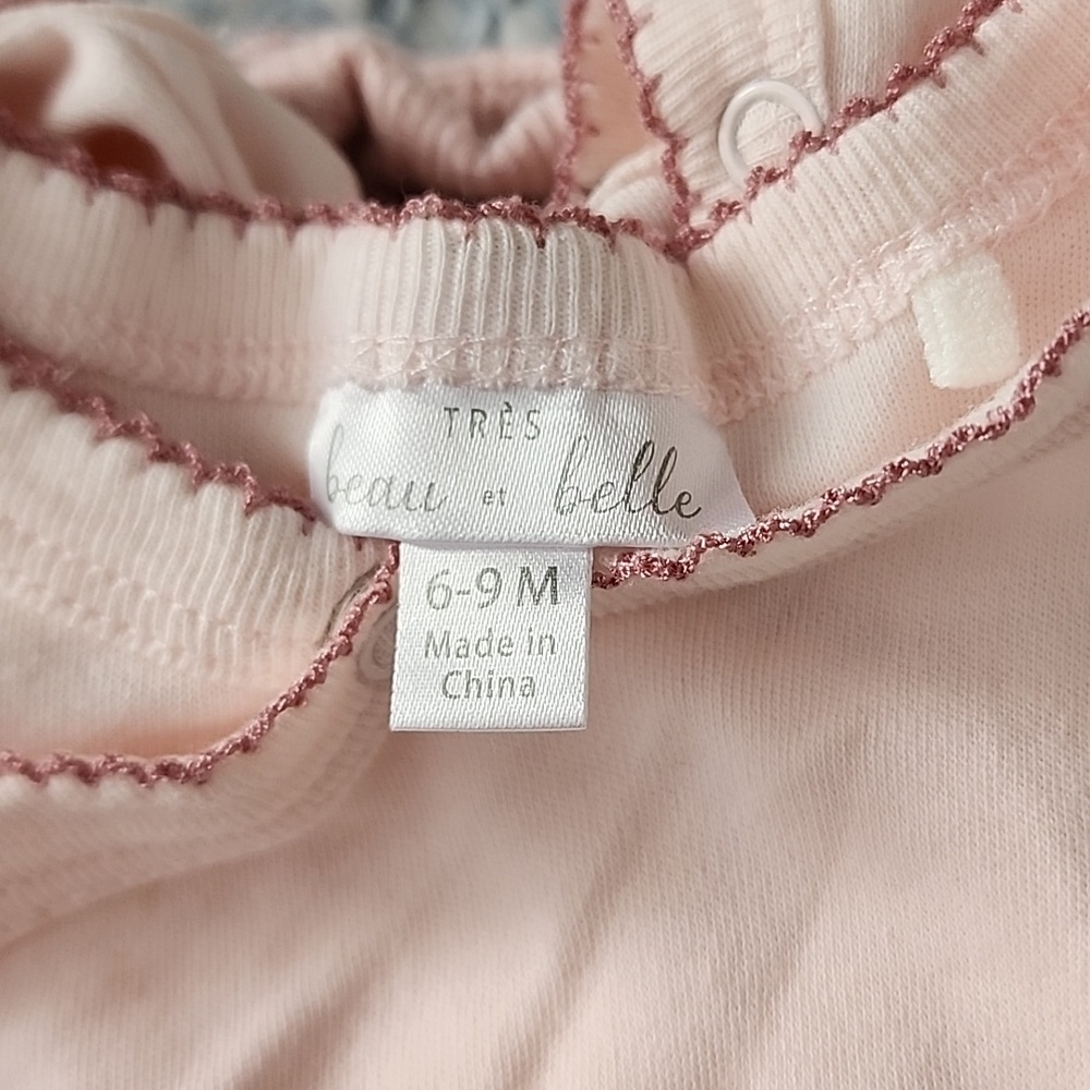 Pink Ruffled Kids Matching Set - Picture 14 of 16